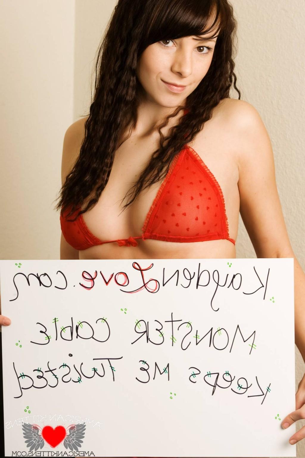 18P Kayden Love fan sign