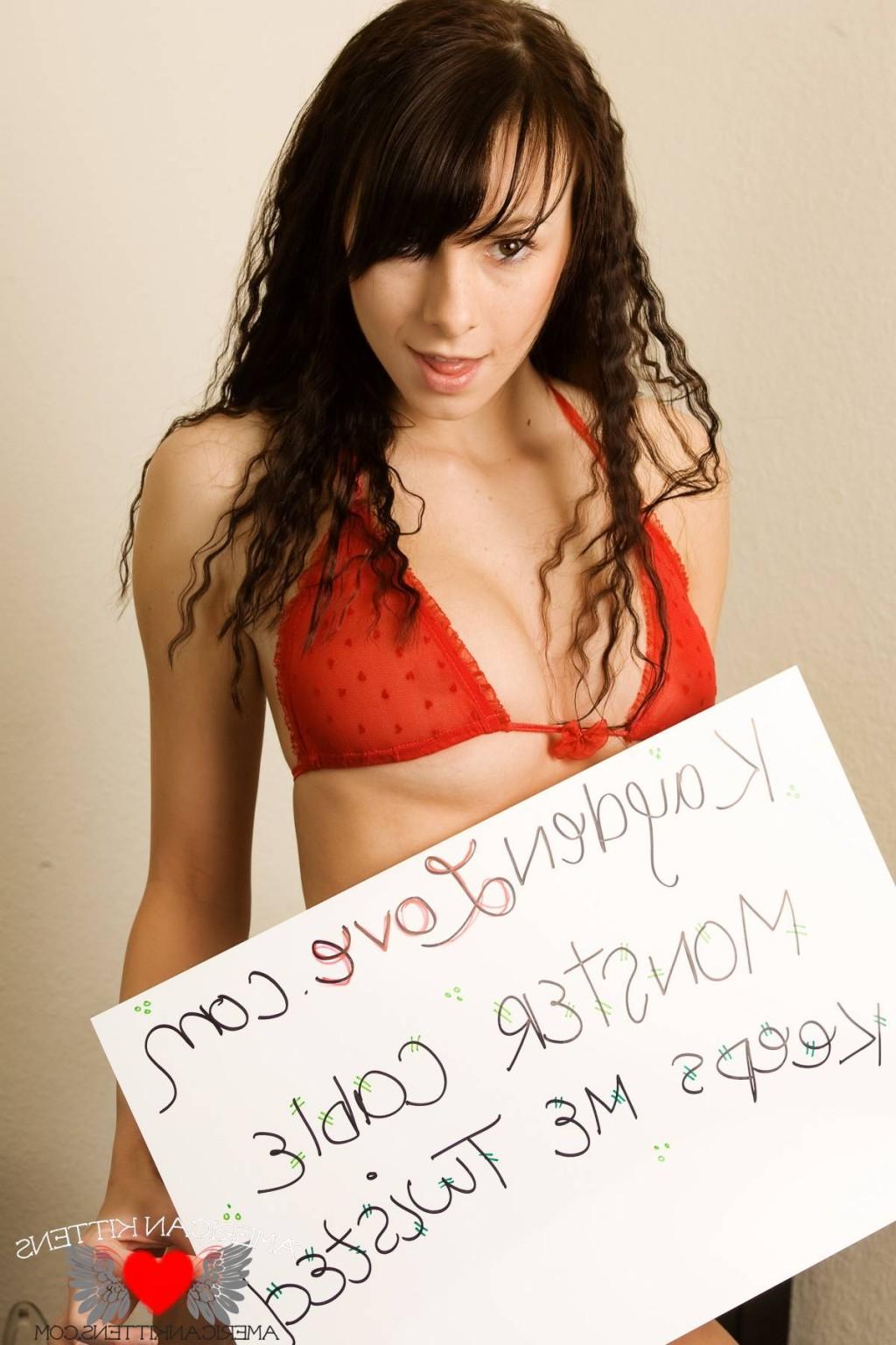 18P Kayden Love fan sign
