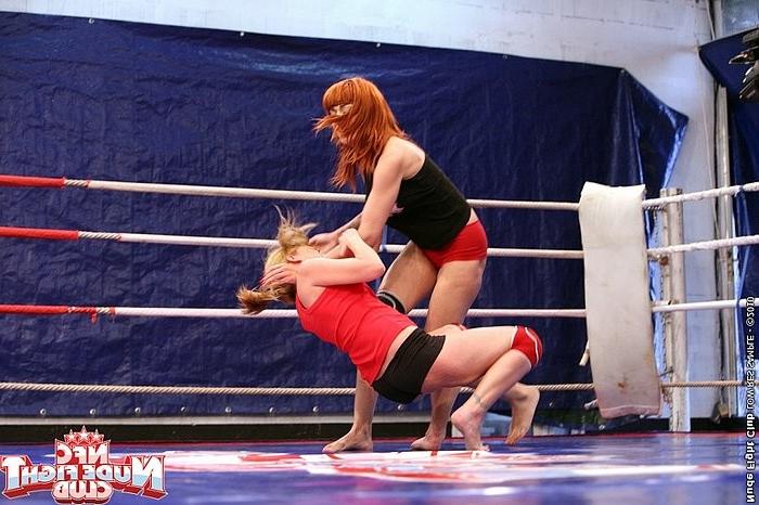 16P Mai Bailey lesbian redhead babe in pussy catfight