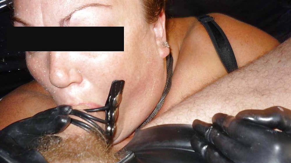 13P Latex bondage and facefucking