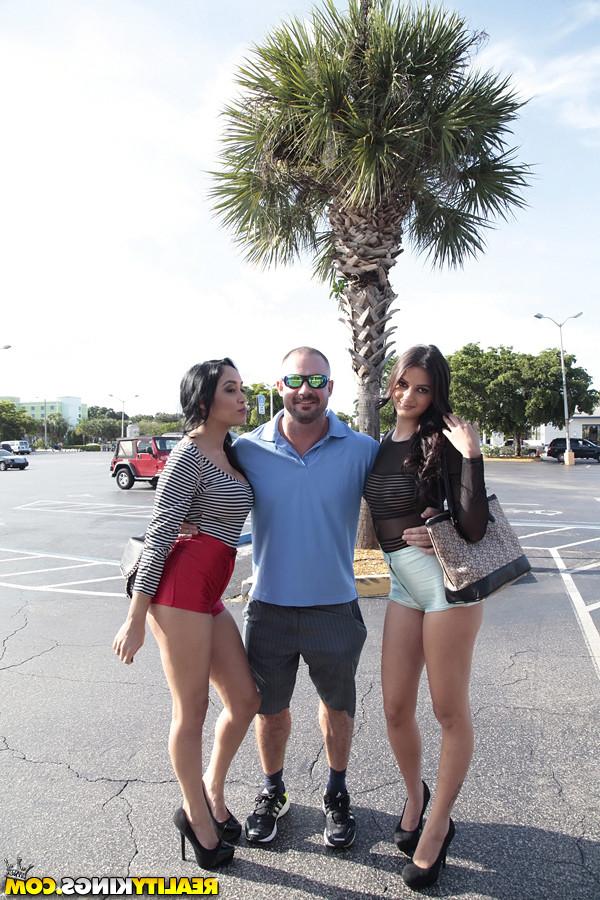 14P Dont miss one moment of these two cock hungry girls going crazy on Mirko