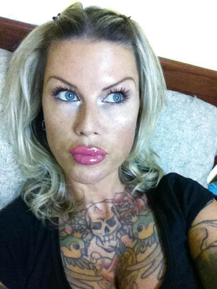 22P Even MORE Hot Blonde Tats and Huge Tits