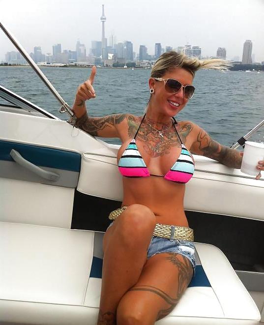 22P Even MORE Hot Blonde Tats and Huge Tits