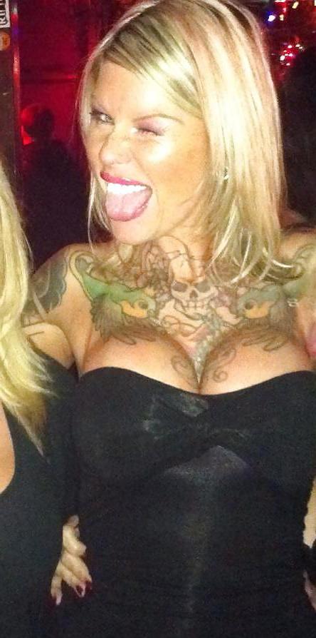 22P Even MORE Hot Blonde Tats and Huge Tits