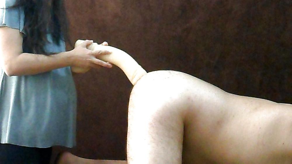 12P Husband with a big dildo