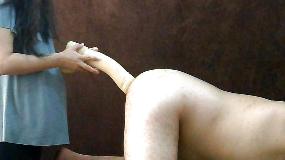 12P Husband with a big dildo