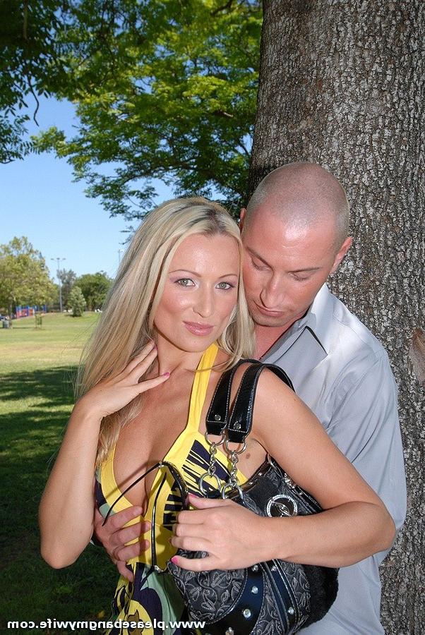 20P Husband looks sorry while her wife is fucked in front of him