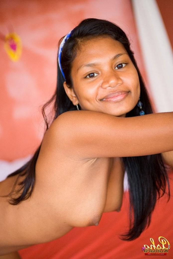 16P indian teen spreads her tight chocolate pussy lips
