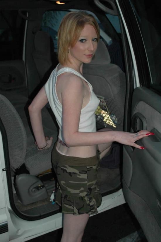 20P Petite Redhead Teen Sucks Huge Black Cock