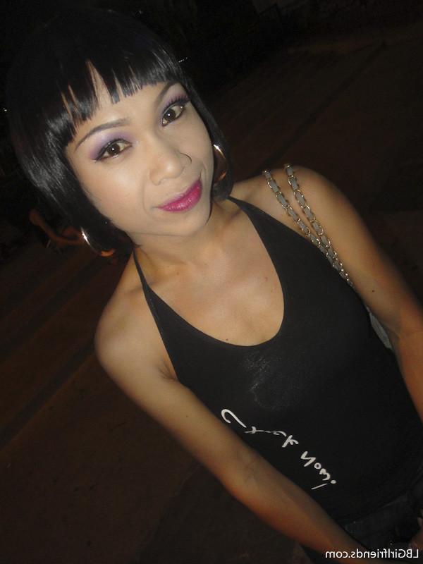 15P Hot Emo Ladyboy Girlfriend exposing her tight shemale body