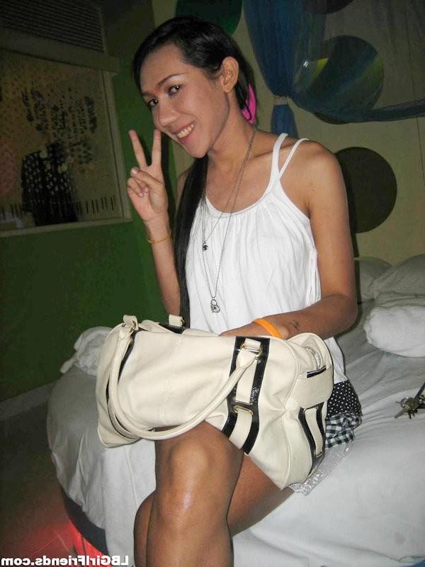 14P Hot Ladyboy Girlfriends Caught In Public Flirting With Tourists