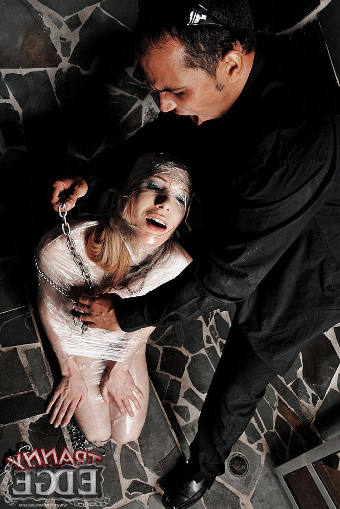 16P Shemale submissive dominated by her master