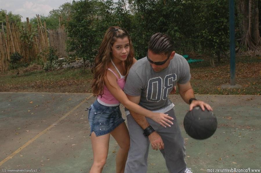 14P Pacino meets petite Sara while shooting some ball, by the end of the day shes ta