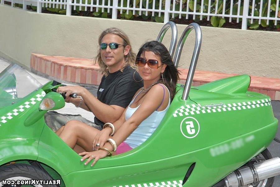 13P Come see this hot brunette latina tatty run around in her scooter cooter then ge