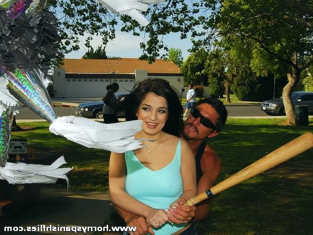 16P Absolutely beautiful Spanish babe in jean skirt gets fucked real hard