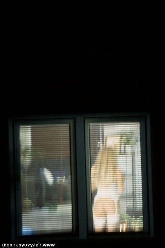 16P Unsuspecting blonde cutie caught masturbating