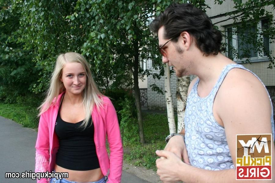 16P Shy blonde wipes breast from cum after crazy fuck
