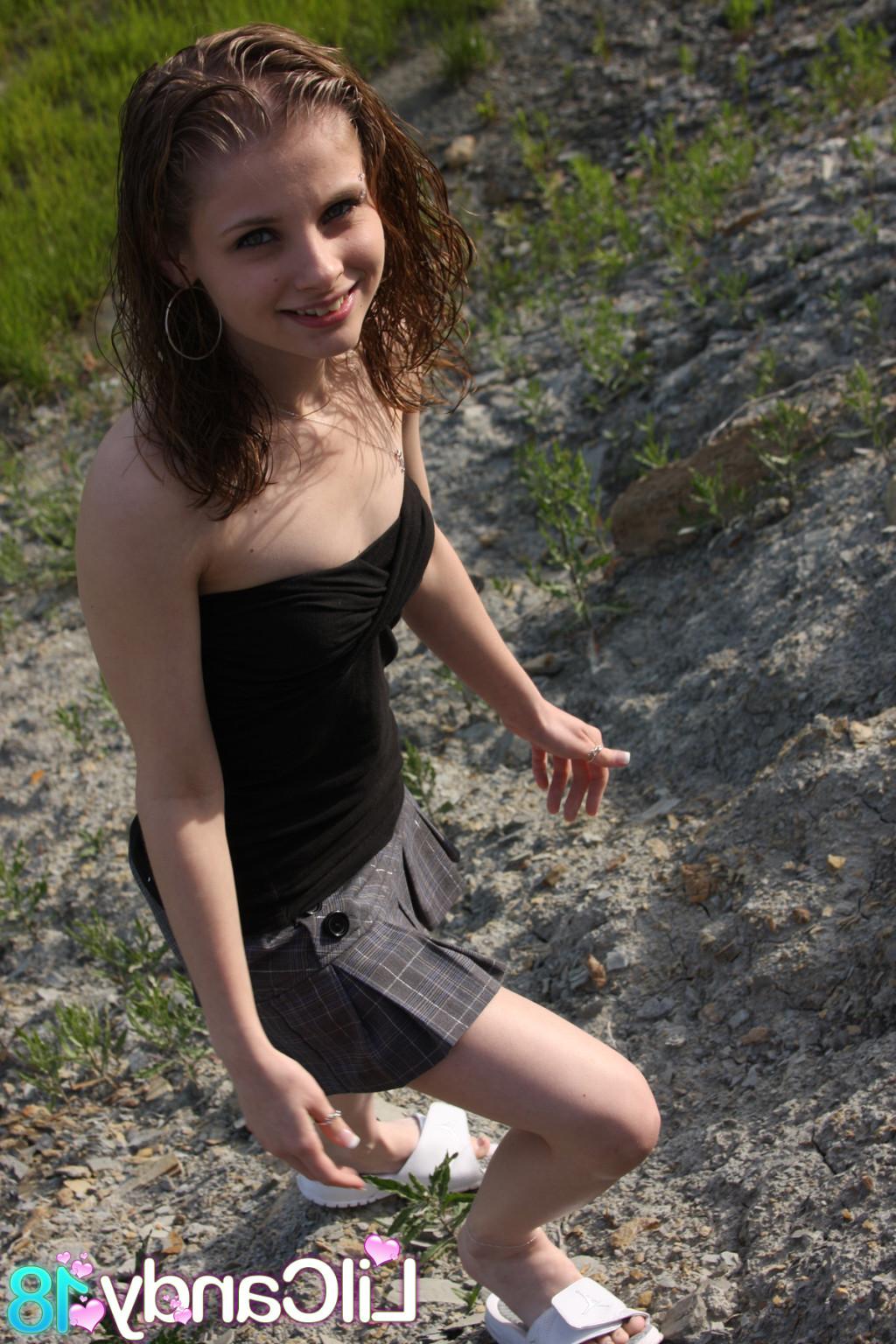 16P Little teen girl