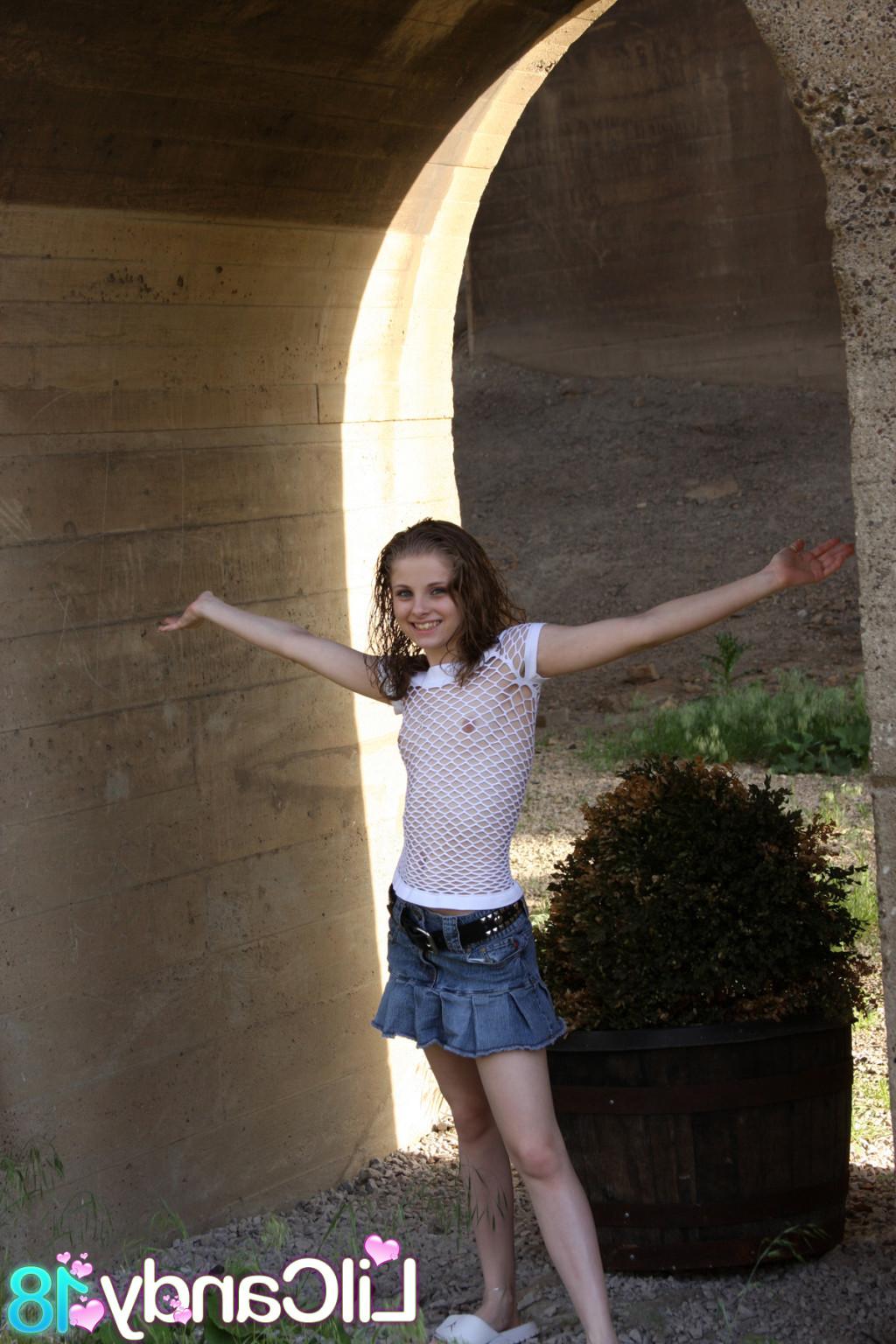 16P Little teen girl