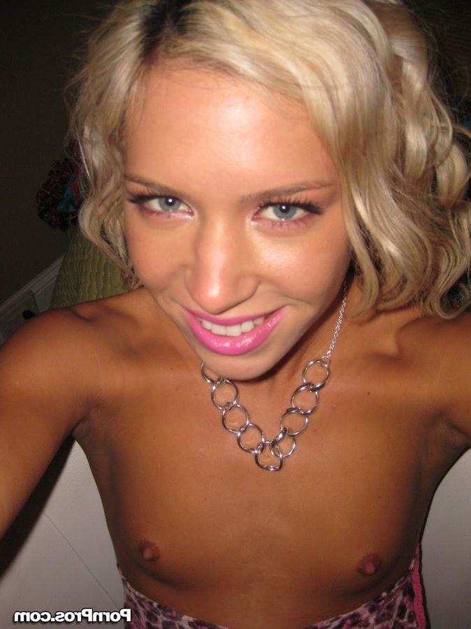 15P Petite Kacey Jordan has fun with a camera at home