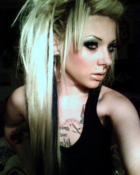 15P Tattooed Emo Chicks Flashing Awesome Perky Tits