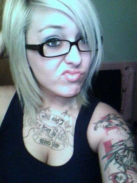 15P Tattooed Emo Chicks Flashing Awesome Perky Tits