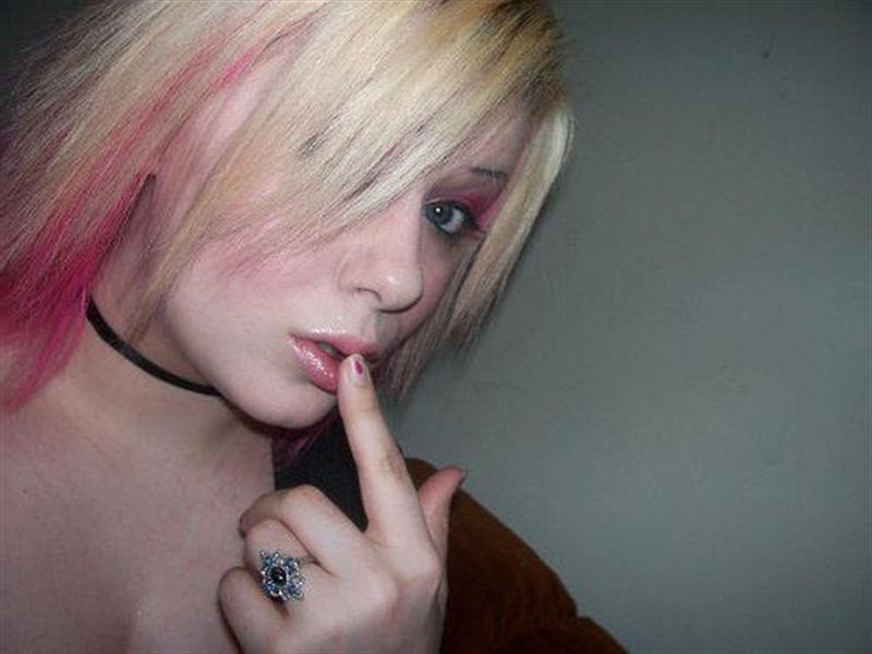 15P Emo Girlfriends Flashing Soft Tender Pink Flesh