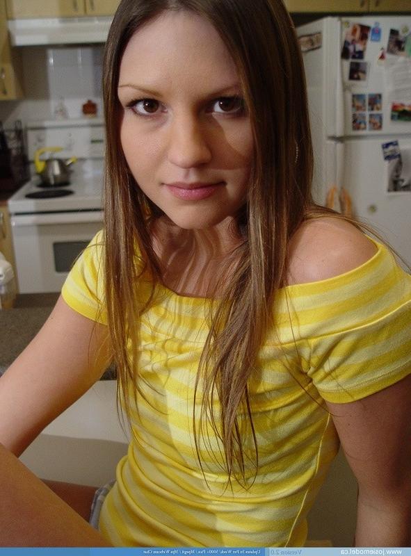 16P Petite teen tits