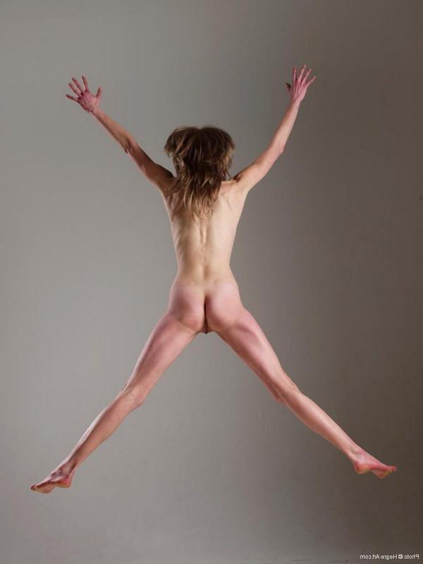 16P Petite girl shows off her tight toned body