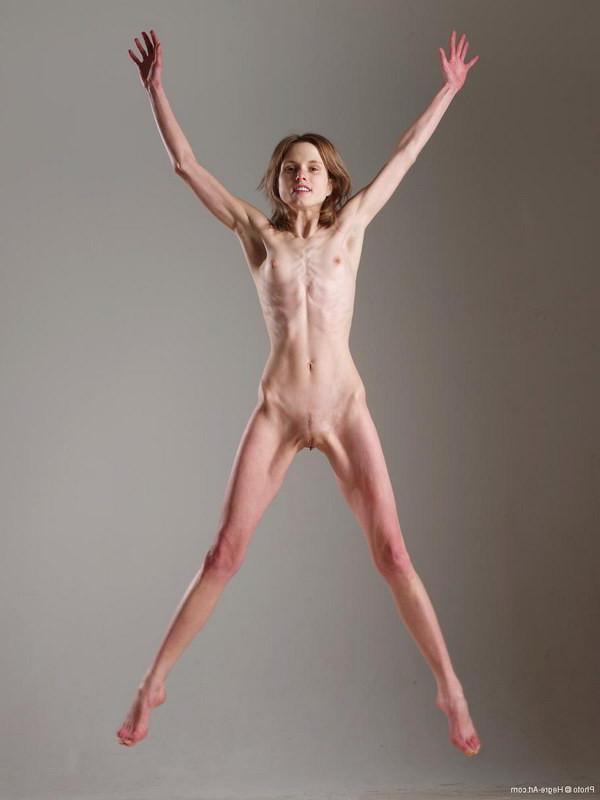 16P Petite girl shows off her tight toned body