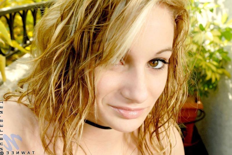 18P Petite and very sexy blonde babe with small tits strips outdoor