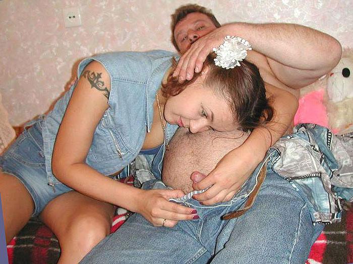 16P This old bastard managed to get himself a young cutie for a girlfriend. ..  She 