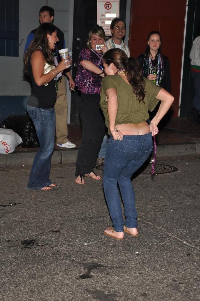 15P Mardi Gras Tit Flashing