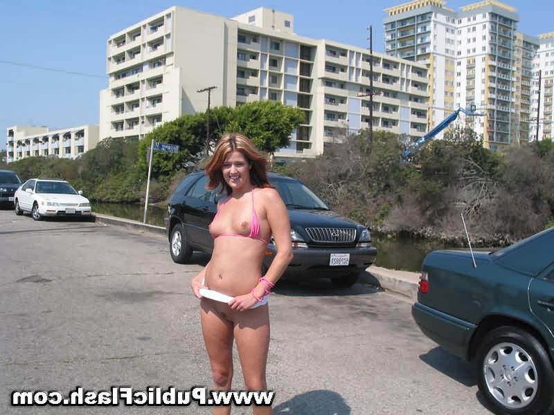 15P Cute noob flashing pantyless pubes and perky tits
