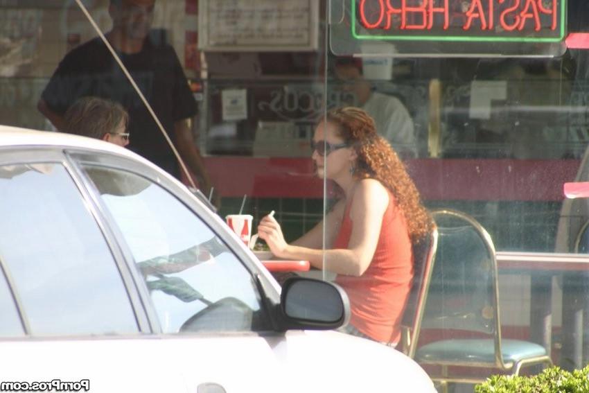 16P redhead chick caught seeing her other guy