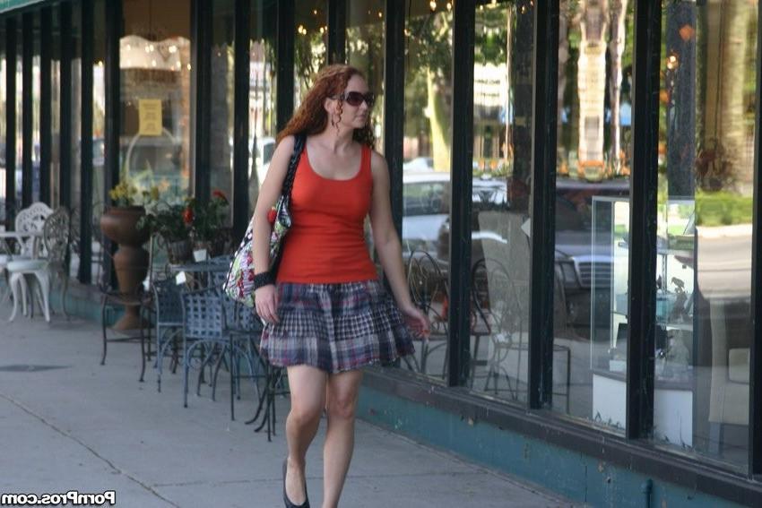 16P redhead chick caught seeing her other guy