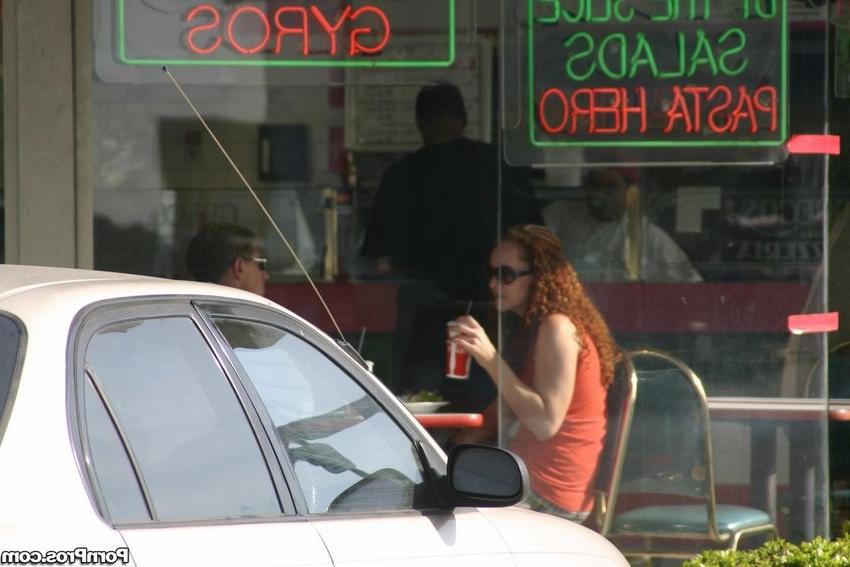 16P redhead chick caught seeing her other guy