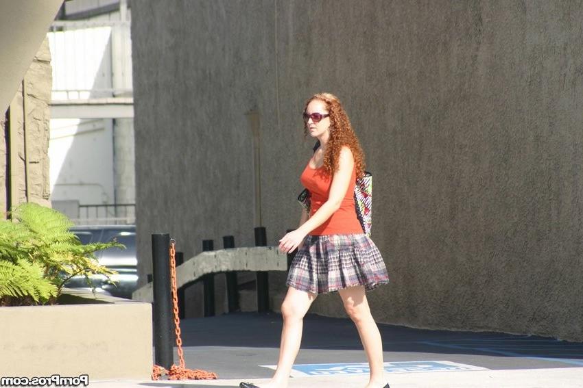 16P redhead cutie caught dating another guy