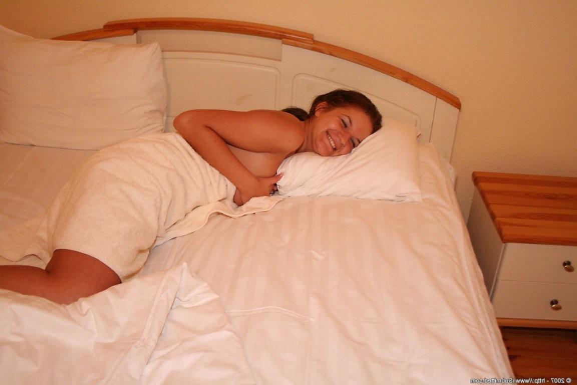 15P foxy amateur honey caught sleeping in the nude