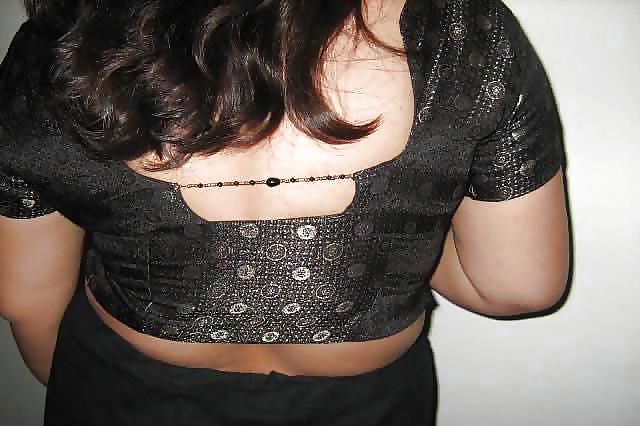 12P Indian wife saree strip with big boobies