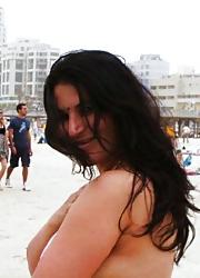 12P Dubai beach indian  lady,s