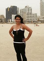 12P Dubai beach indian  lady,s