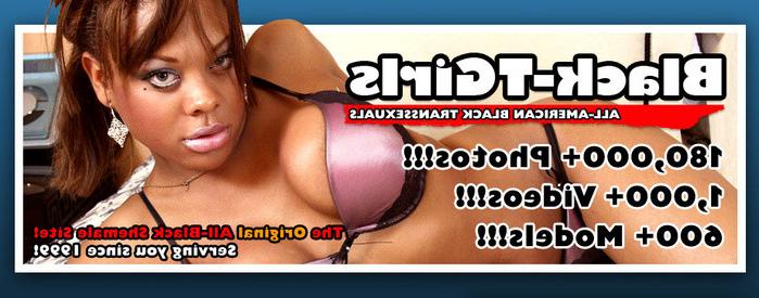 15P Chubby black transsexual shows her dick