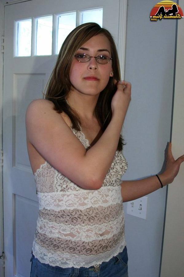 15P Stunning American Shemale Hazel Fucking A Lucky Stud