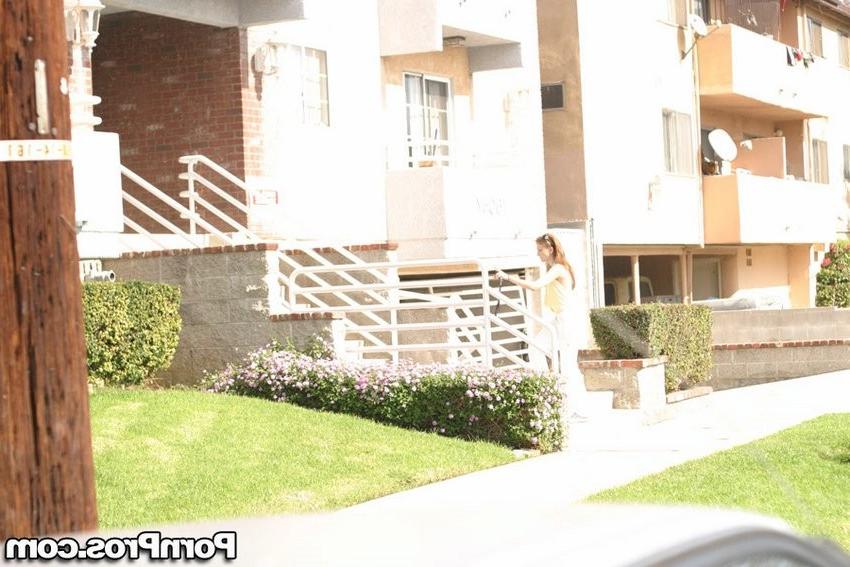 16P filthy babe caught hanging out with her other guy