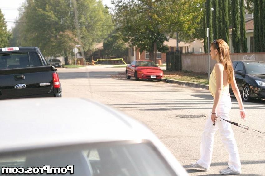 16P filthy babe caught hanging out with her other guy