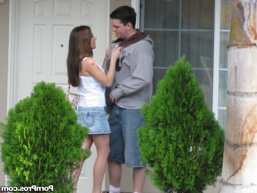 16P filthy girl caught hanging out with another guy