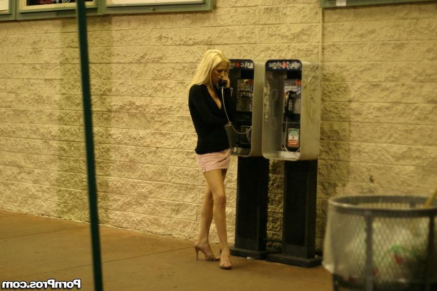16P blonde chick caught hanging out with another guy