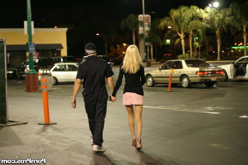 16P blonde chick caught hanging out with another guy