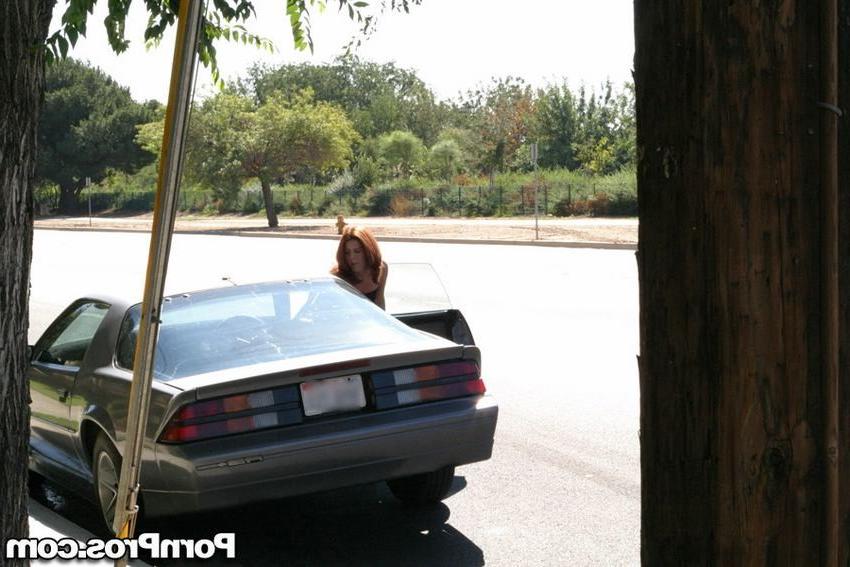 16P redhead girl caught picking up her other guy